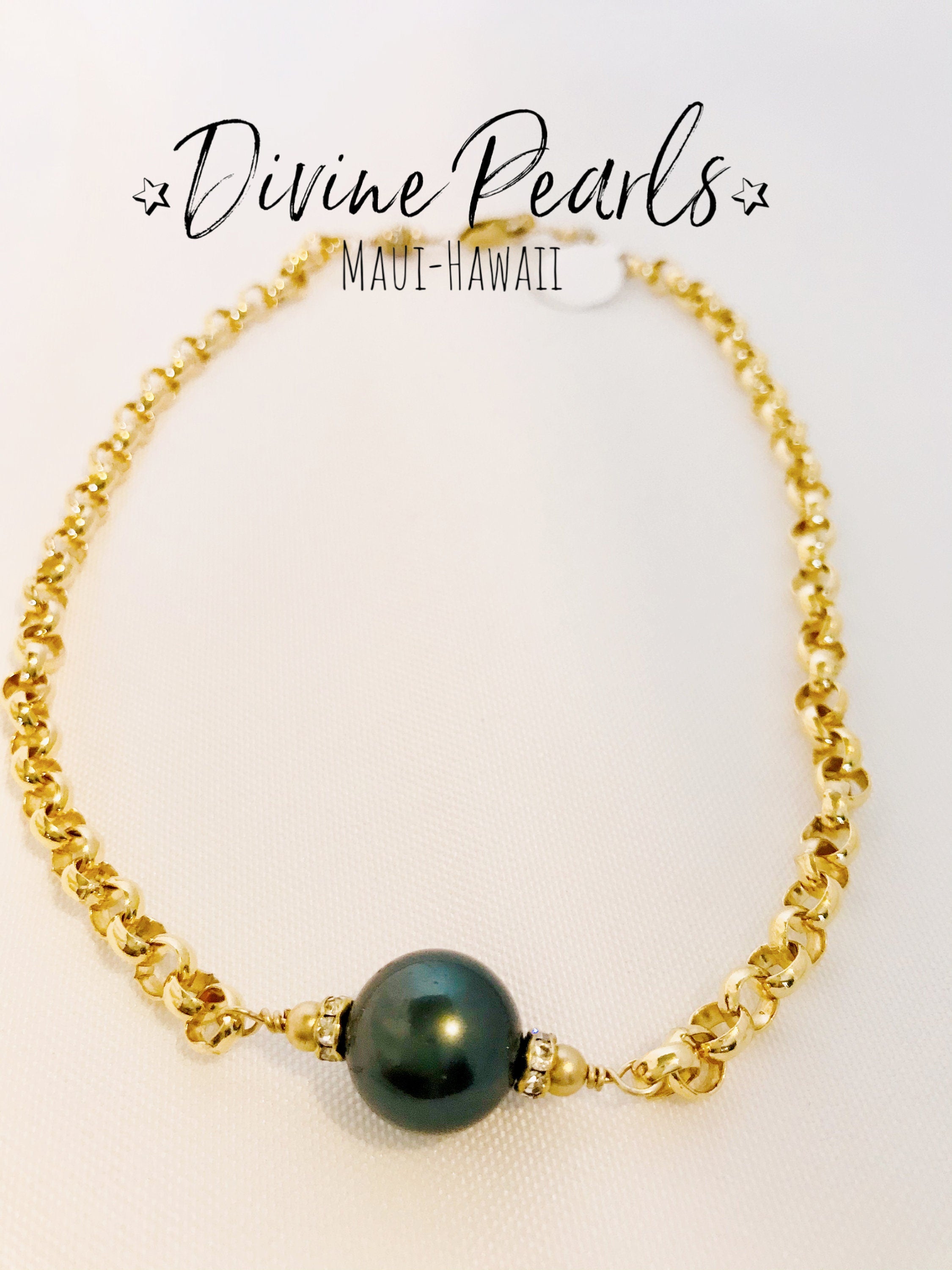 Black Pearl necklace