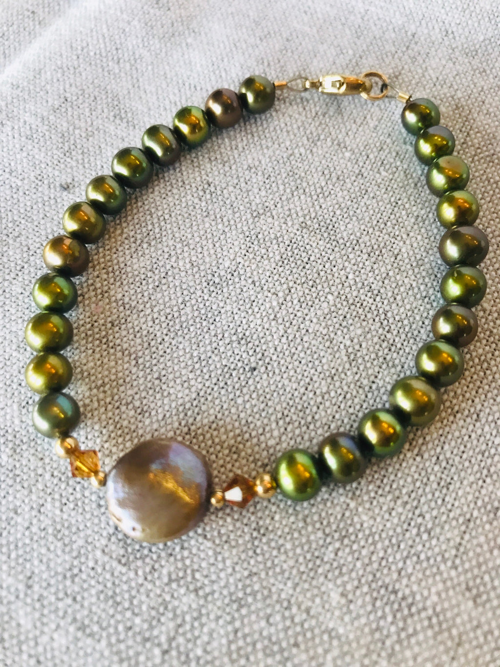 Green bracelet