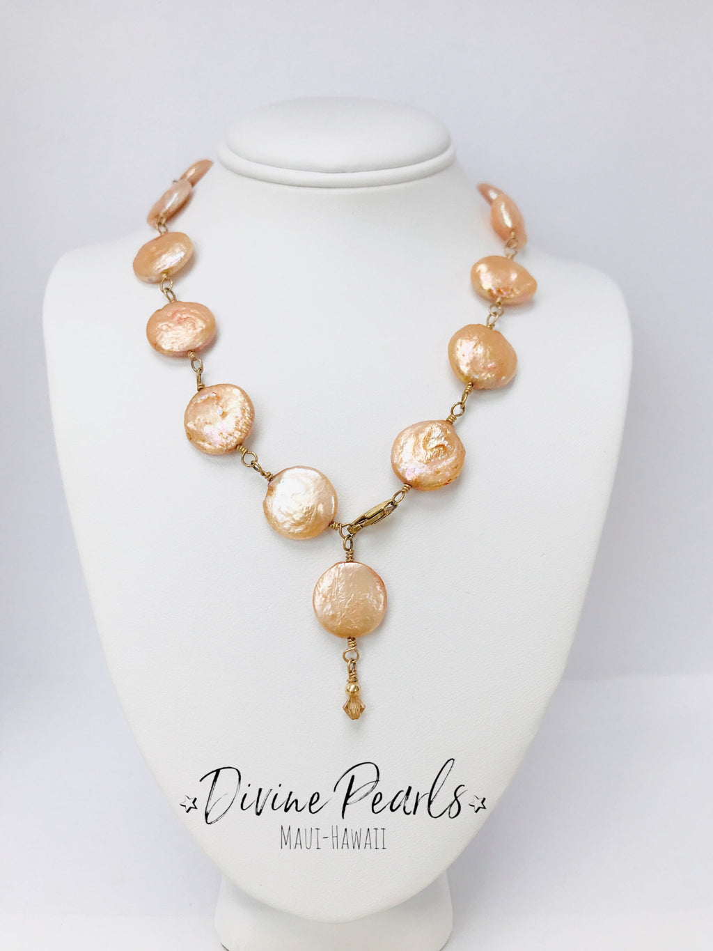 Rose Gold Coin Pearls