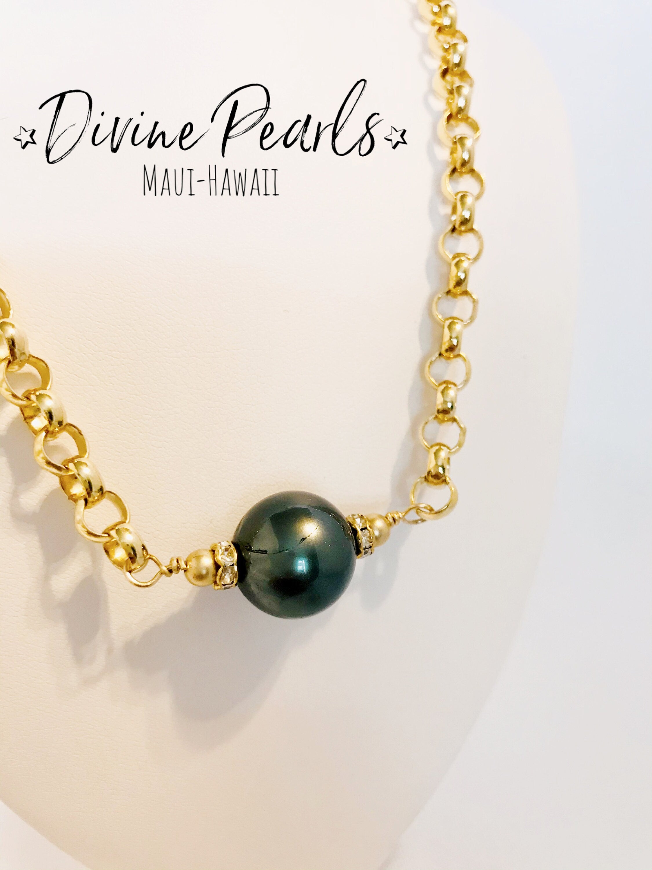 Black Pearl necklace