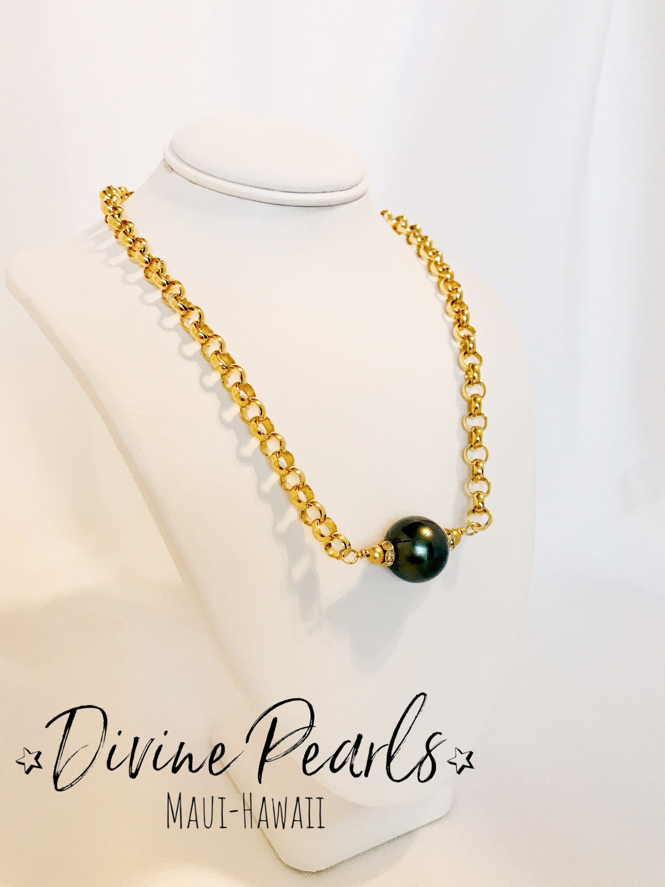Black Pearl necklace