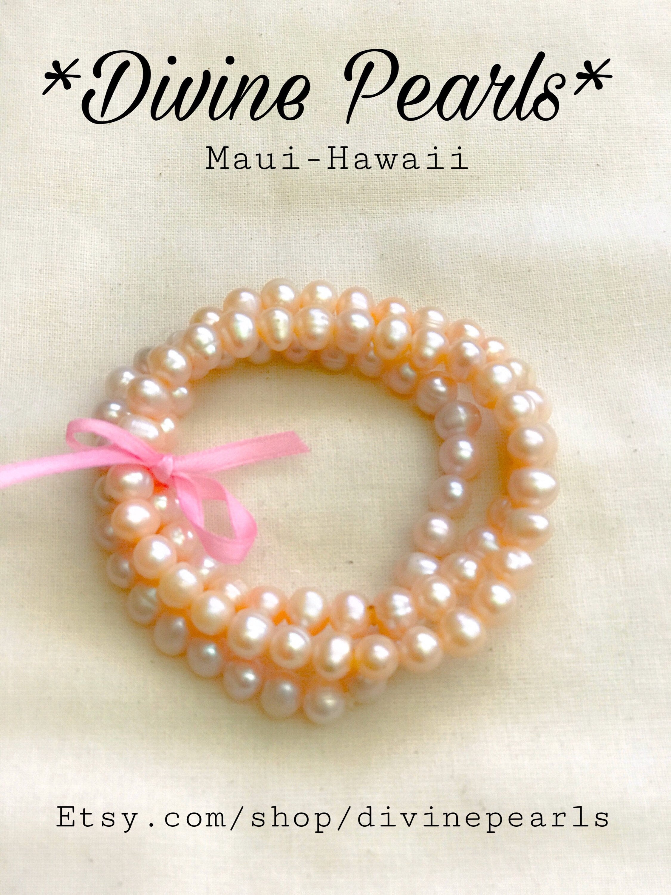Fresh water Black pearls bracelets