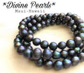 Fresh water Black pearls bracelets